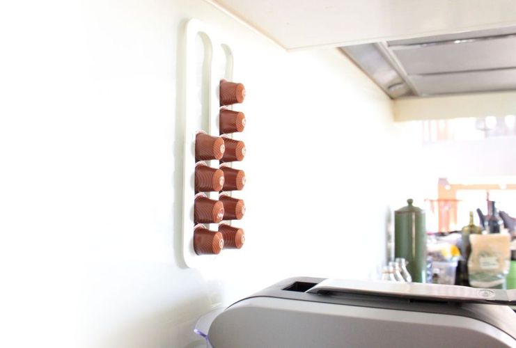 Abacus | Nespresso Coffee Pod Rack 3D Print 34109