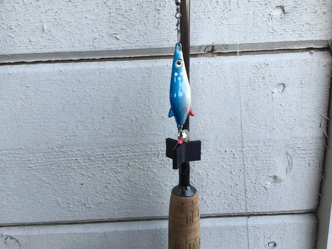 Treble Hook Guard for Fishing Rod 3D Print 34223