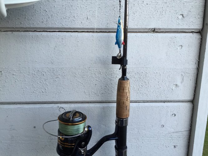 Treble Hook Guard for Fishing Rod 3D Print 34225