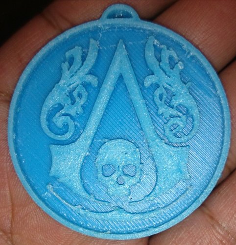Assassins Creed Logo ( Black Flag ) 3D Print 34440