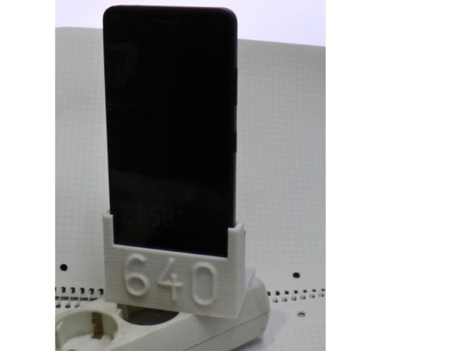 lumia 640 stand/dock  3D Print 34489