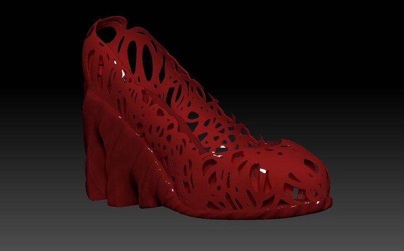 High Heel Shoes 3D Print 34534 High Heel Shoes 3D Print 34534