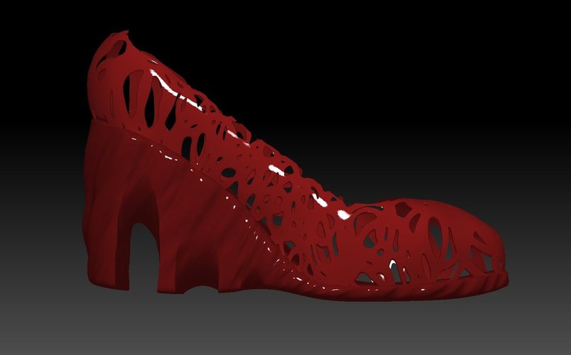 High Heel Shoes 3D Print 34535 High Heel Shoes 3D Print 34535