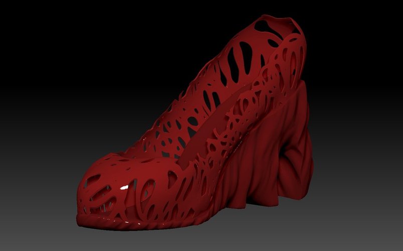 High Heel Shoes 3D Print 34537 High Heel Shoes 3D Print 34537