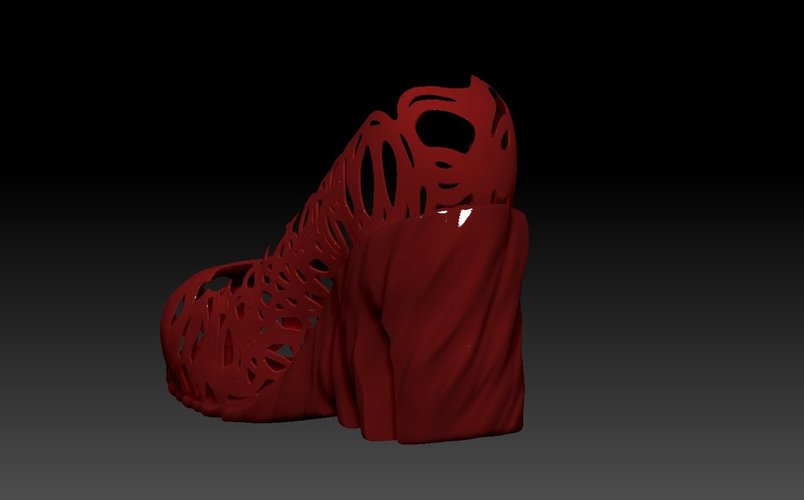 High Heel Shoes 3D Print 34539 High Heel Shoes 3D Print 34539