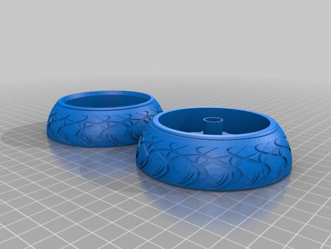 Wheel and Tyre 3D Print 34548 Wheel and Tyre 3D Print 34548