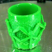 Small Dragonfly cup 3D Printing 34591
