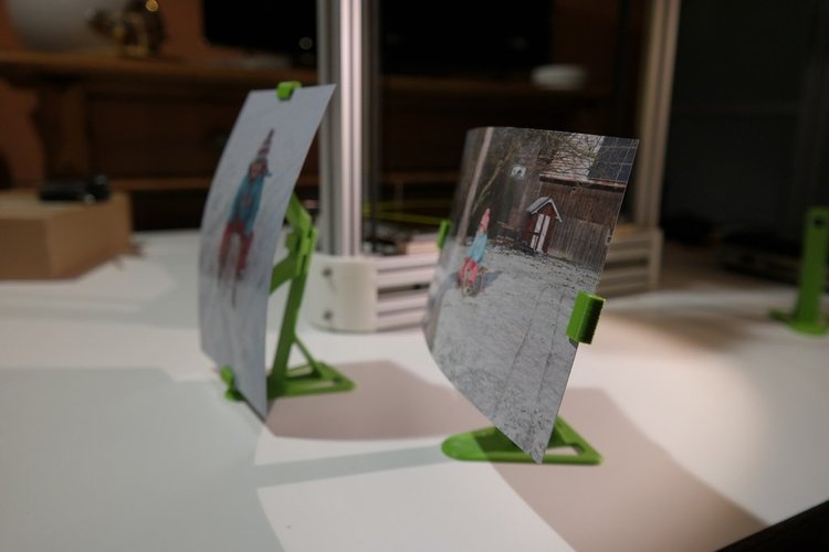 Stand for floating photo frame 3D Print 34647