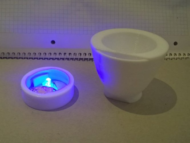LED illuminated ice cup 3D Print 34662