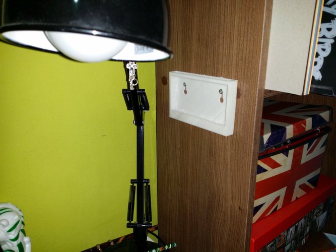 Simple wall mount tablet holder 3D Print 34698