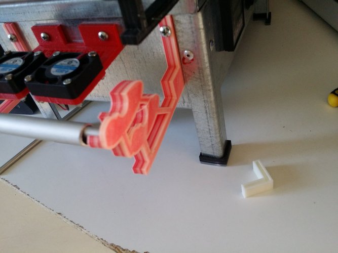 Legs for filamake filament extruder by 3d-tech 3D Print 34707