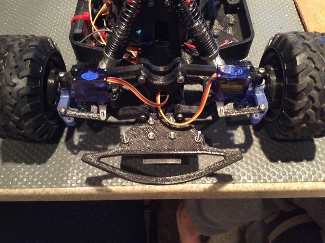 Fully 3D Printable RC Vehicle (Improved from previously posted)  3D Print 34811