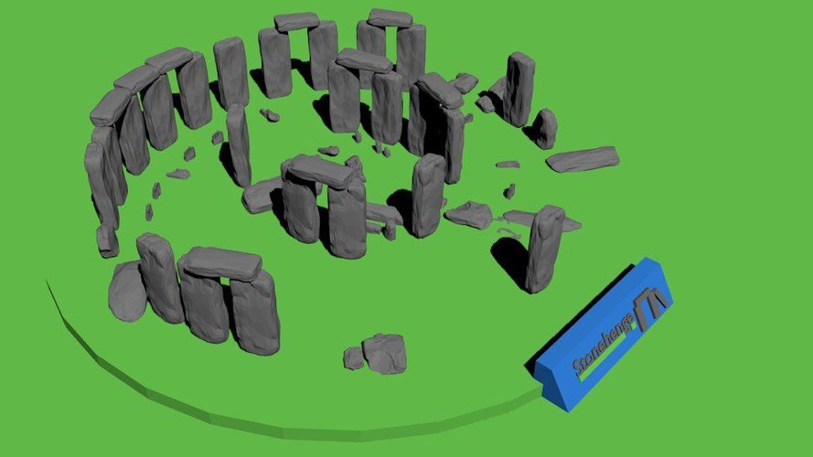 Stonehenge(#SeeTheWorld) 3D Print 34932