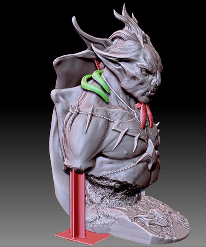 Skyrim: Dawnguard Vampire Lord 3D Print 35162