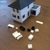 Small house scale 1:50 3D Printing 35290