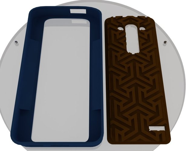 LG G3 CUSTOMIZABLE covers for ECLON cases  3D Print 35388