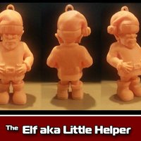Small The Elf aka Little Helper Ornament 3D Printing 35471