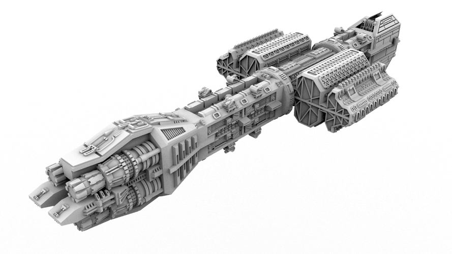 B5 Omega Class 3D Print 355 B5 Omega Class 3D Print 355