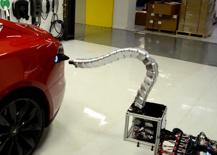 Ekobots - Snake Charger Tesla 3D Print 35565
