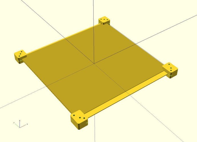 Ekobots - Table Fix and Join for Mendel Prusa. 3D Print 35591