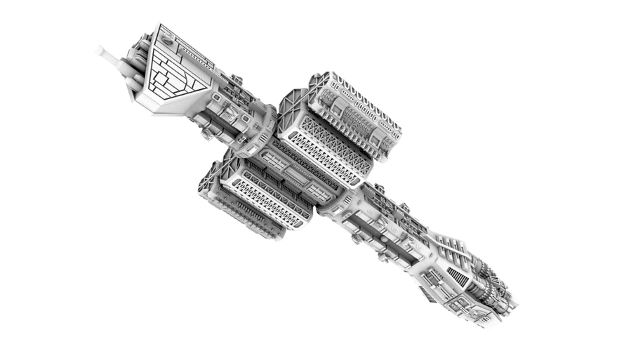 B5 Omega Class 3D Print 356 B5 Omega Class 3D Print 356