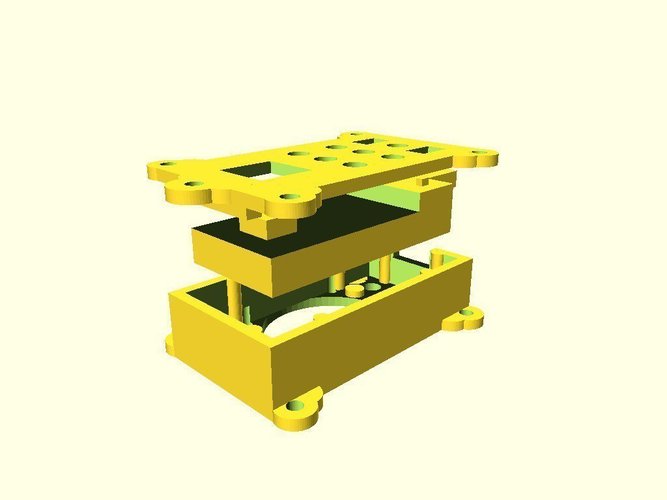Ekobots - Miner Case for Red Fury. 3D Print 35648 Ekobots - Miner Case for Red Fury. 3D Print 35648