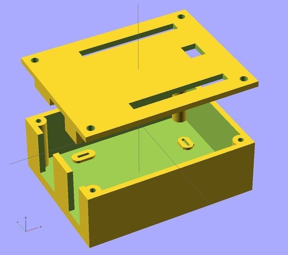 Ekobots - Arduino Case 3D Print 35656