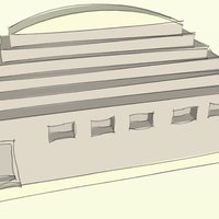 Small room temple 3D Printing 36319