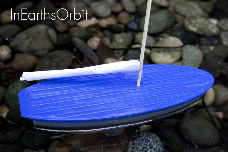 Toy Sailboat 3D Print 36357 Toy Sailboat 3D Print 36357