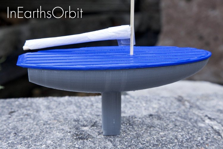 Toy Sailboat 3D Print 36360 Toy Sailboat 3D Print 36360
