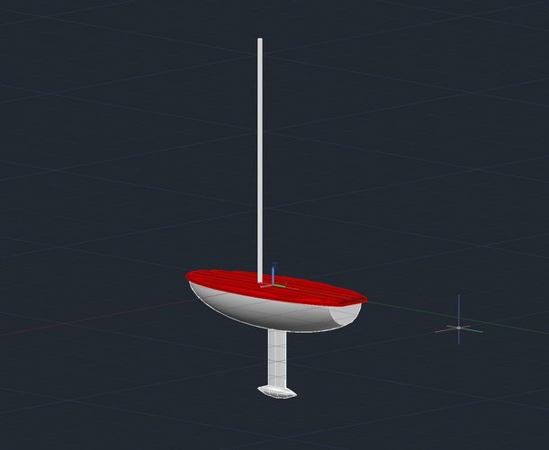 Toy Sailboat 3D Print 36362 Toy Sailboat 3D Print 36362