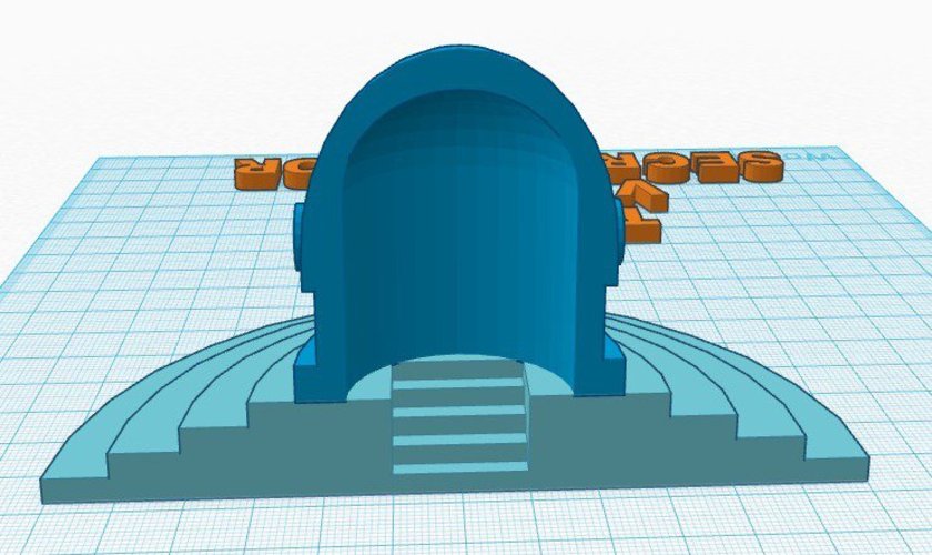 secret door tintin flight 414 3D Print 36601 secret door tintin flight 414 3D Print 36601