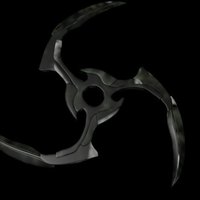 Small High-Poly Glaive  3D Printing 36712