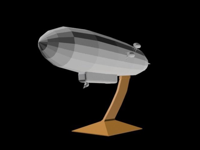 Death Ray Zeppelin (Boredom Product) 3D Print 36718