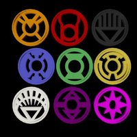 Small Lantern Corps - Cookie Cutters and Stamps 3D Printing 36729