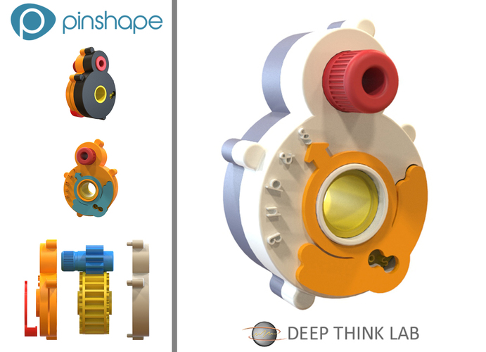 E.T.H - Encrypt Treasure Hunter 3D Print 3694 E.T.H - Encrypt Treasure Hunter 3D Print 3694
