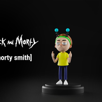 Small Rick and Morty - Morty Smith 3D Printing 370042