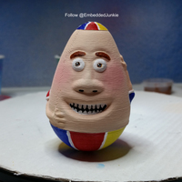 Small Humpty Dumpty Roly-Poly Toy 3D Printing 3714