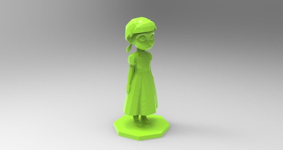 young anna from frozen 3D Print 37147
