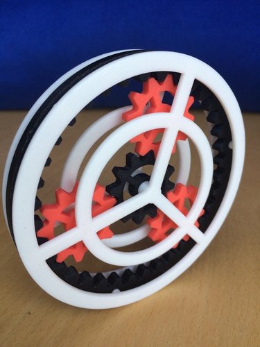 Planetary Gear Toy 3D Print 37227