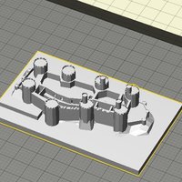 Small Conwy Castle 3D Printing 37392