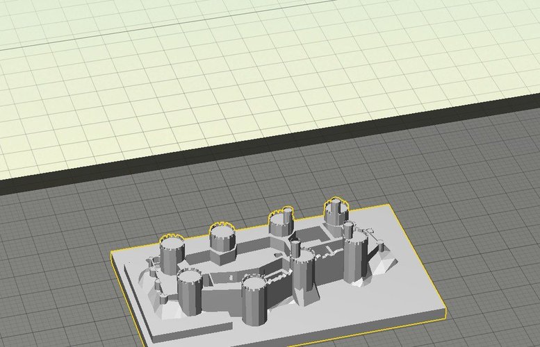 Conwy Castle 3D Print 37394
