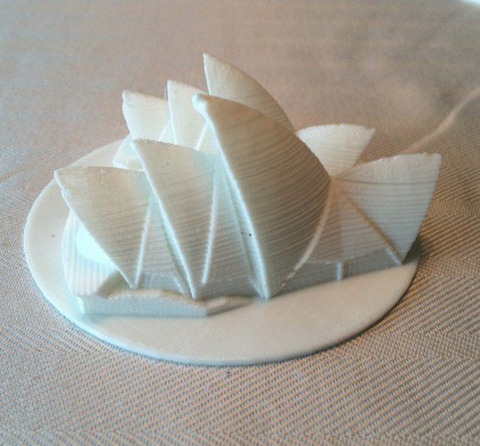 Sydney Opera House 3D Print 37398