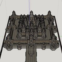 Small Bayon Temple 3D Printing 37407
