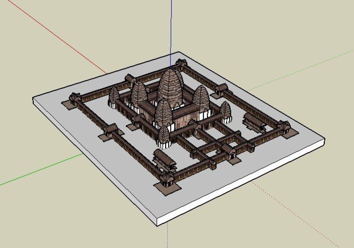 Angkor Wat 3D Print 37412