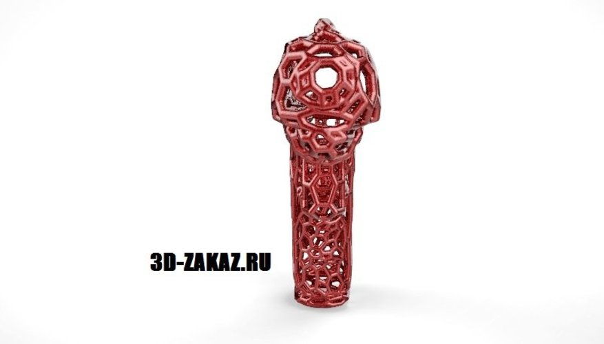 GLOCK 17 in stile Voronoi 3D Print 37624 GLOCK 17 in stile Voronoi 3D Print 37624