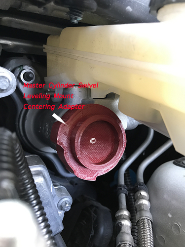 Tesla Model 3 Brace swivel mount alignment adapter 3D Print 377566 Tesla Model 3 Brace swivel mount alignment adapter 3D Print 377566