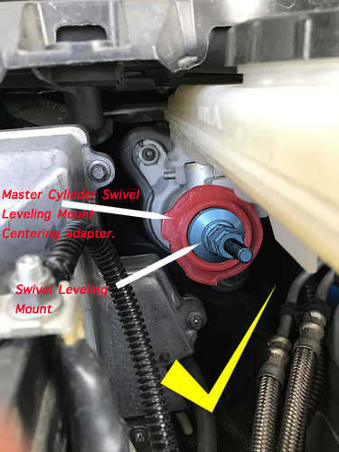 Tesla Model 3 Brace swivel mount alignment adapter 3D Print 377567 Tesla Model 3 Brace swivel mount alignment adapter 3D Print 377567