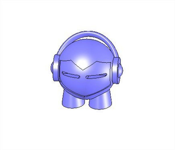 Marvin headphones 3D Print 37781 Marvin headphones 3D Print 37781