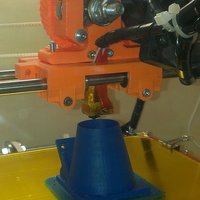 50mm fan holder for prusa mendel i2 - Thumbnail 3